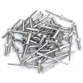 Заклепки вытяжные алюминиевые Polax 4 х 6 мм 50 шт (37-007)