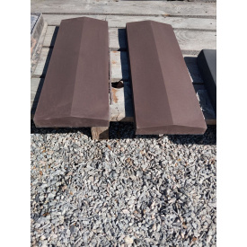 Парапет на паркан ширина 180 мм.