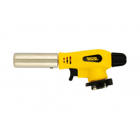 Горелка для газового баллона MASTERTOOL GM Фотон пьезоподжиг/керамическая защита Ø22 мм/1300°С (44-5041)