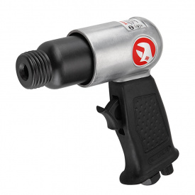 Зубило пневматическое 150 мм, INTERTOOL PT-1302 с набором насадок, (цилиндрический хвост)