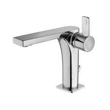 Фото - Змішувач для умивальника Paffoni Rock з донним клапаном хром (RO075CR) Змішувач для умивальника Paffoni Rock з донним клапаном хром (RO075CR)