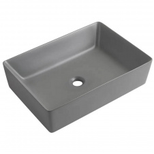 Раковина накладна Mixxus Premium Quadro-0108 Gray 550x390x145 мм (MP6652)