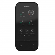Клавіатура бездротова Ajax KeyPad TouchScreen (8EU) ASP black чорна (58454.148.BL1)