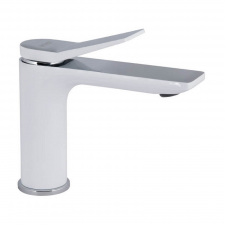 Змішувач для раковини Qtap Presto Chrome/White (QTPRE270CRW45576)