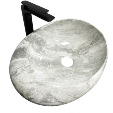 Раковина накладна VBI Riccia Light stone glossy (VBI-017202)