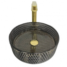 Раковина накладна VBI Sepino Black (VBI-016301)