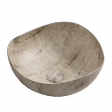 Раковина накладна Mixxus Premium Wave-0103 Marble 380x380x170 мм (MP6532)
