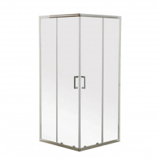 Душова кабіна без піддона Mixxus Premium Diverse SC02-90x90x195-TR Chrome (MI6861)