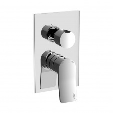 Фото - Змішувач для ванни/душу Paffoni Tilt на 3 споживача хром (TI019CR/M) Змішувач для ванни/душу Paffoni Tilt на 3 споживача хром (TI019CR/M)