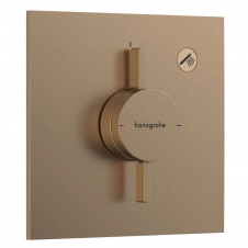 Змішувач для душу Hansgrohe DuoTurn E на 1 функцію шліфована бронза (75617140)