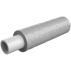 Труба багатошарова KAN-therm PE-RTxAlxPE-RT UltraLine в сірій ізоляції 6 мм 16x2.2