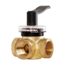 Поворотний триходовий клапан Danfoss HRB3 1" PN10, DN25 (065Z0407)