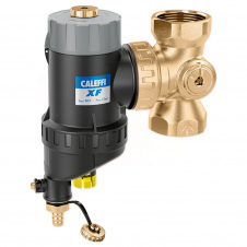 Фільтр напівавтоматичний самоочисний Caleffi XF Ø1 1/2 універсальний з магнітом (577800)