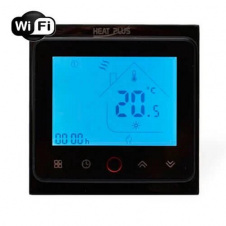 Терморегулятор Heat Plus BHT-002B WI-FI сенсорний 16А чорний (BHT002BWF)