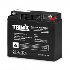 Фото - Акумуляторна батарея гелева Trinix 12В 20Аг TGL12V20Ah/20Hr GEL Super Charge Акумуляторна батарея гелева Trinix 12В 20Аг TGL12V20Ah/20Hr GEL Super Charge