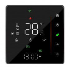 Терморегулятор Heat Plus BHT-300-B WI-FI сенсорний 16А чорний (BHT300BWF)