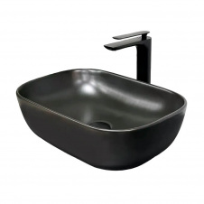 Умивальник (раковина) VBI Terni Black matt накладний VBI-011803