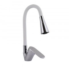 Змішувач для кухні Lidz Tani 008F3 White/Chrome (LDTAN008F3WCR37037) Дніпрорудне