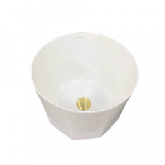 Раковина накладна VBI Prazzo White (VBI-016604) Чортків