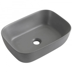 Раковина накладна Mixxus Premium Diverse-0116 Gray 455x330x135 мм (MP6651) Новомосковськ