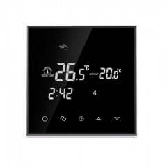 Терморегулятор для теплої підлоги Profi Therm Wi-Fi Onyx Black Стрый