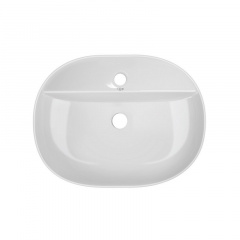 Раковина-чаша накладна Qtap Scorpio 500x380x120 білий (QT14116533W) Балаклія