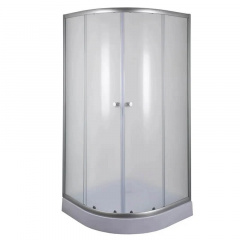 Душова кабіна Mixxus Plain SCT02-100x100x195-FB Satin (MI6897) Броды