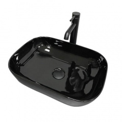 Раковина накладна VBI Ravenna Black glossy (VBI-011227) Нежин