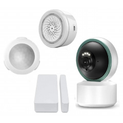 Комплект охоронної Wi-Fi сигналізації 1DAL AlarmKit WF9 Tuya Smart (ALM.KT-WF9) Дубно