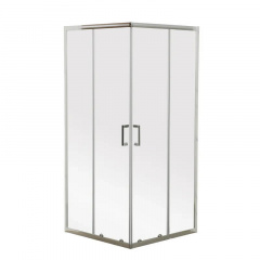 Душова кабіна без піддона Mixxus Premium Diverse SC02-90x90x195-TR Chrome (MI6861) Молочанськ
