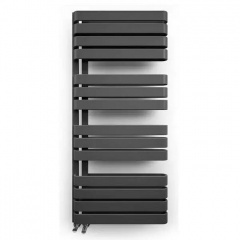 Електрична рушникосушка Terma Warp S 1110x500 з ТЕНом DRY Black 800Wt ліва чорний (WLWAS111050KS95E1DRYMX2) Чернігів