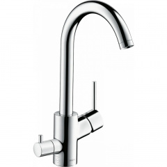 Змішувач для кухні Hansgrohe Talis S2 Variarc із вбудованим запірним клапаном Бушево
