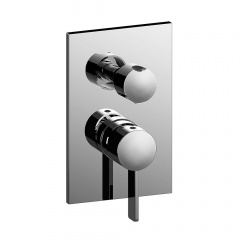Змішувач для ванни/душу Paffoni Rock на 2 споживача хром (RO018CR/M) Олександрія