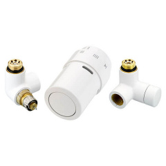 Комплект термостатичний Danfoss RAX-set для радіаторів Білий/лівий (013G4008) Кременчуг