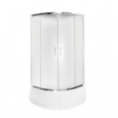 Душова кабіна Besco Modern 90x90x165, скло прозоре (MP-90-165-C) Лубни