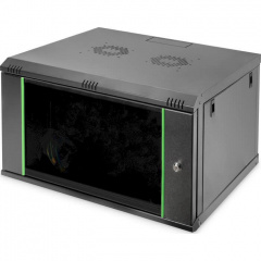 Комутаційна шафа Digitus Wall Mounting Dynamic Basic 600x600 мм 19" 7U чорна Стрий