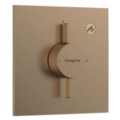 Змішувач для душу Hansgrohe DuoTurn E на 1 функцію шліфована бронза (75617140) Кривой Рог