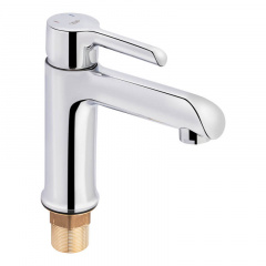 Змішувач для раковини Qtap Grand Chrome (QTGRACRM001F) Кропива
