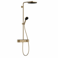 Душова система Hansgrohe Pulsify S Showerpipe 260 1jet з термостатом шліфована бронза (24220140) Кропивницкий