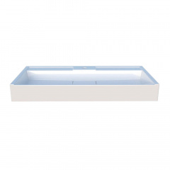 Умивальник Fancy Marble Vitold 900x455x110, білий (11190101) Бушеве