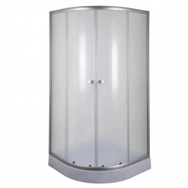 Душова кабіна Mixxus Plain SCT02-100x100x195-FB Satin (MI6897)