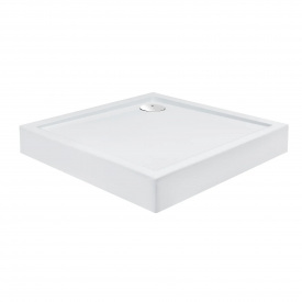 Душовий піддон Qtap Tern 308812C 800x800x120 з сифоном білий (TERN308812C)