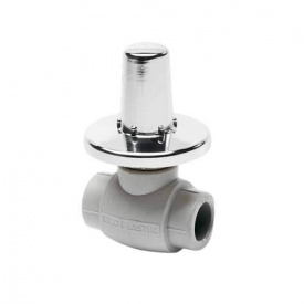 Кран кульовий під штукатурку Ekoplastik LUX 20 (SVEKPLK020)