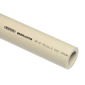 Поліпропіленова труба без армування Ekoplastik S2,5 PN20 40 мм (STR040P20X)