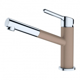 Змішувач Franke Orbit Pull Out з виносним виливом, мигдаль (115.0623.147)