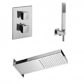 Душова система Paffoni CASCADE з термостатом хром (KIT CASCADE099CR)