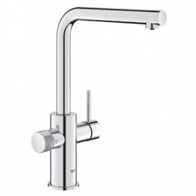 Змішувач для кухні Grohe Blue Pure Minta для подачі технічної та фільтрованої води хром (30590000)