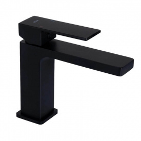 Змішувач для раковини Qtap Gemini Black Matt (QTGEM270BLM45674)