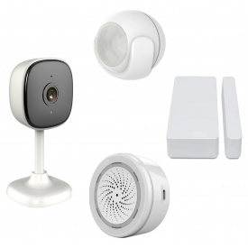 Комплект бездротової охоронної Wi-Fi сигналізації 1DAL AlarmKit WF6 (ALM.KT-WF6)