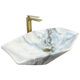 Раковина VBI Venezia Granit Glossy сірий VBI-012404